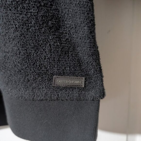 Outerknown | Hightide Hoodie Dress In Charcoal - Picture 8 of 11